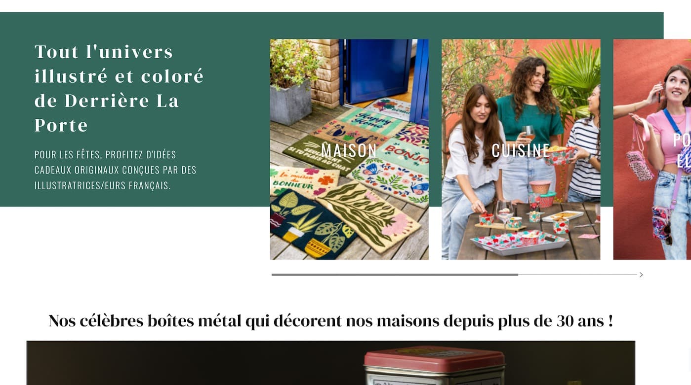 Visuel principal du projet Derrière La Porte