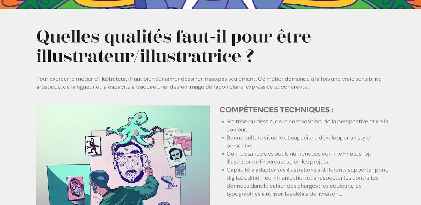 Capture 3 du projet E-artsup