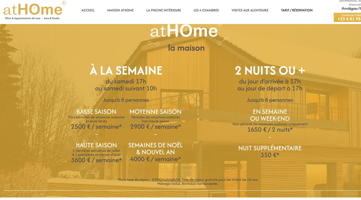 Capture 2 du projet Maison atHOme